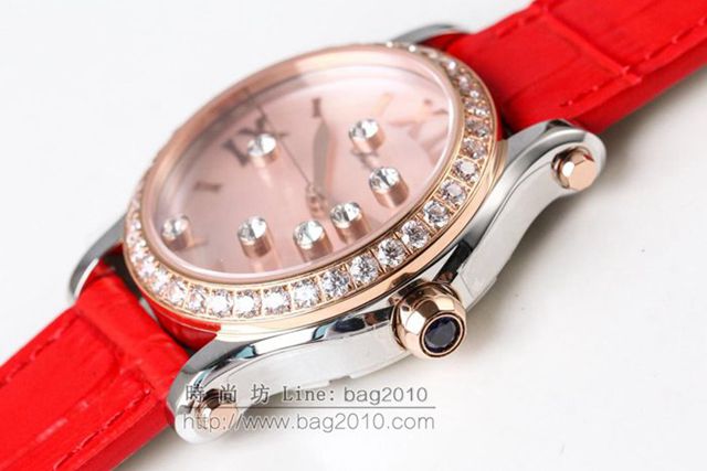 Chopard手錶 HAPPY DIAMONDS系列 274808-5001 全自動機械男士腕表 蕭邦高端男表  hds1198
